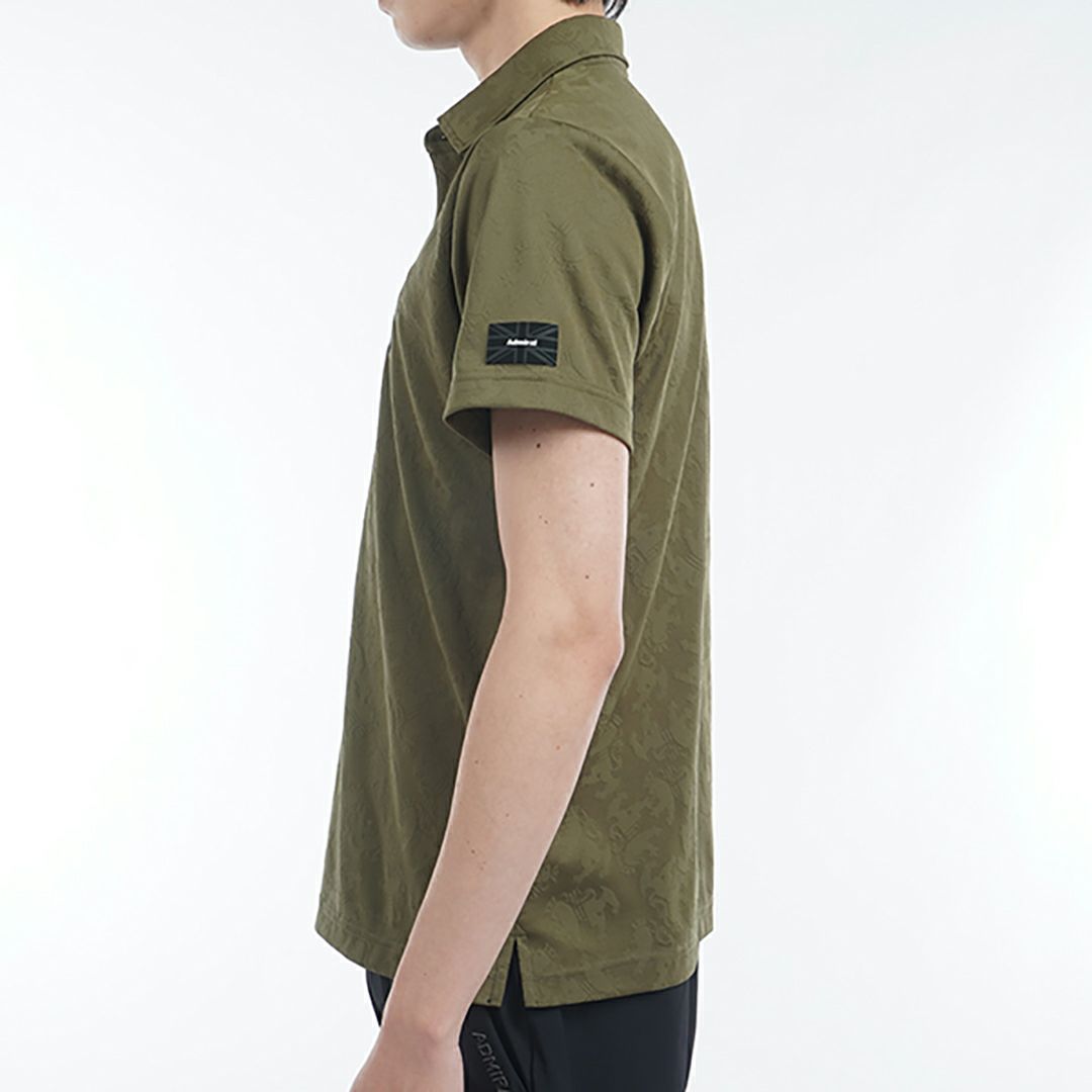 アドミラル ゴルフ Admiral GOLF メンズ メンズ ランパント ジャガードシャツ ADMA513 詳細13