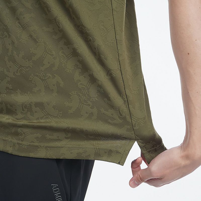 アドミラル ゴルフ Admiral GOLF メンズ メンズ ランパント ジャガードシャツ ADMA513 詳細15