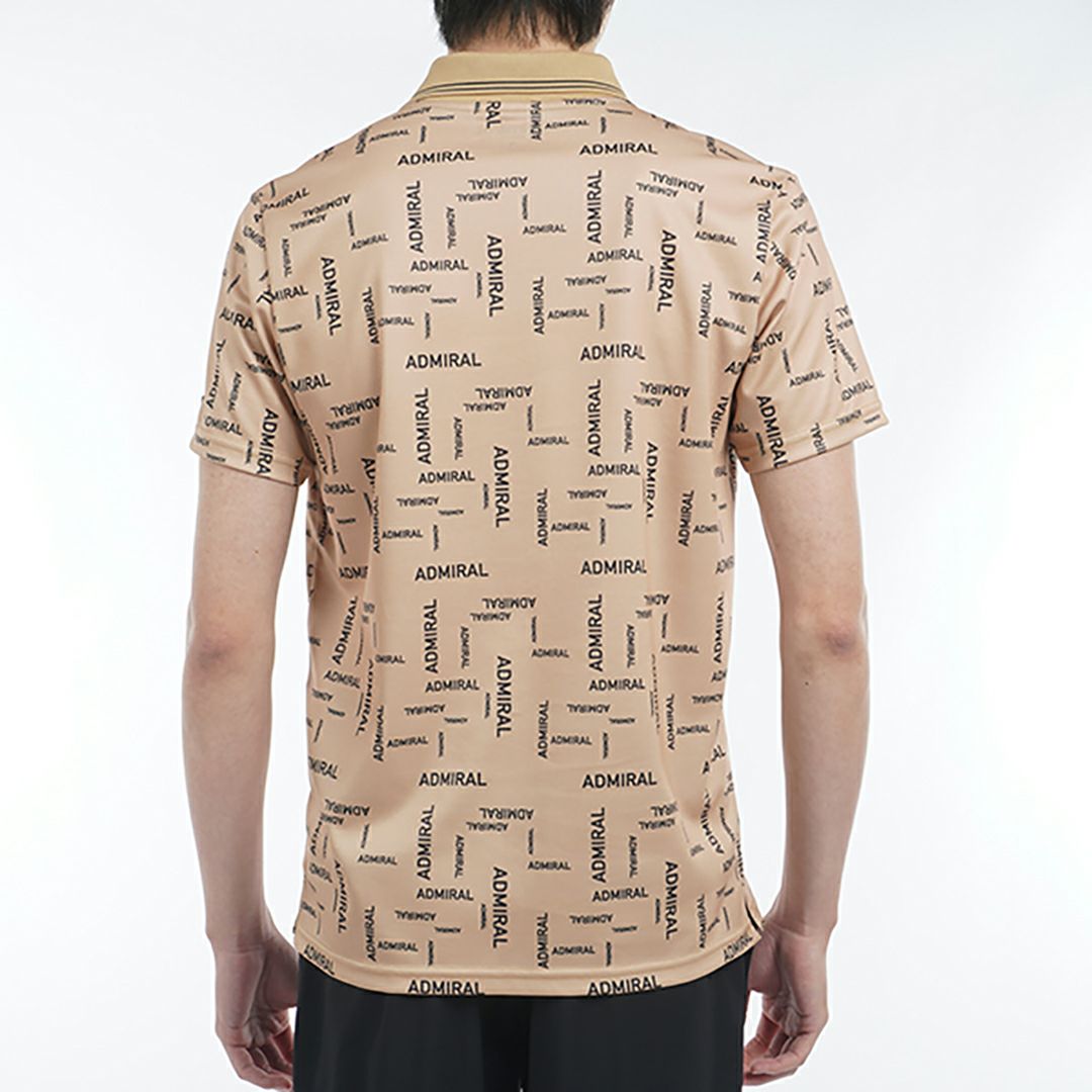 アドミラル ゴルフ Admiral GOLF メンズ メンズ モザイクロゴ プリントポロシャツ ADMA514 詳細6