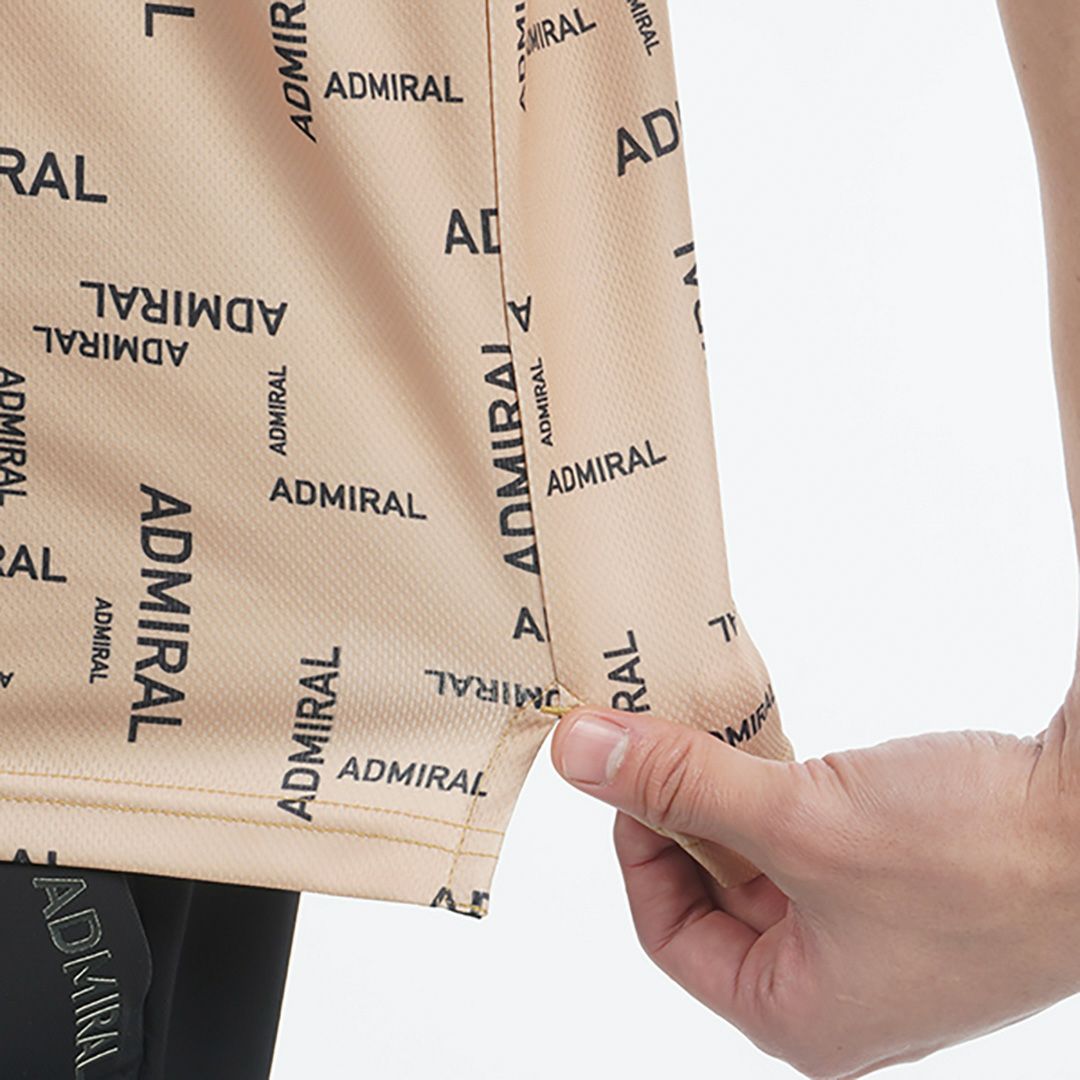 アドミラル ゴルフ Admiral GOLF メンズ メンズ モザイクロゴ プリントポロシャツ ADMA514 詳細15