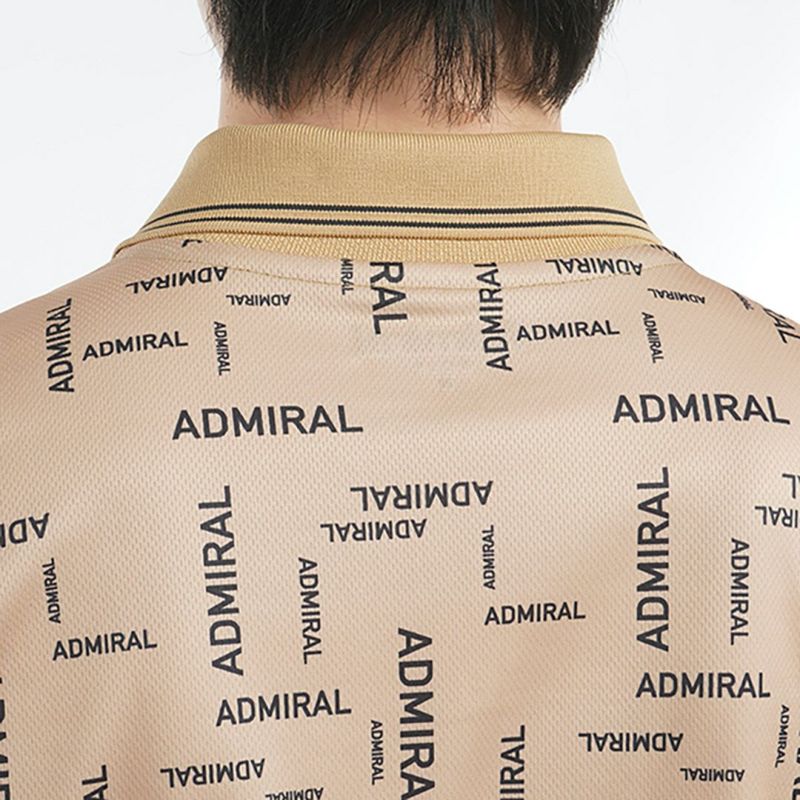 アドミラル ゴルフ Admiral GOLF メンズ メンズ モザイクロゴ プリントポロシャツ ADMA514 詳細16
