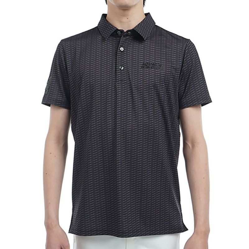 アドミラル ゴルフ Admiral GOLF メンズ メンズ 小紋柄 プリントシャツ ADMA515 詳細3