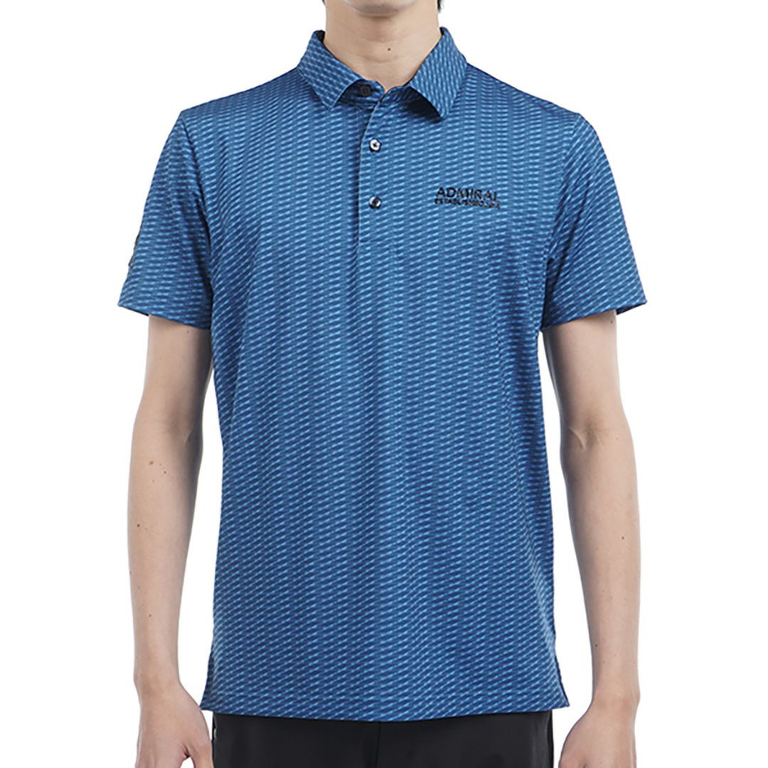 30％OFF】[アドミラル ゴルフ]メンズ 小紋柄 プリントシャツ | ヤマニ