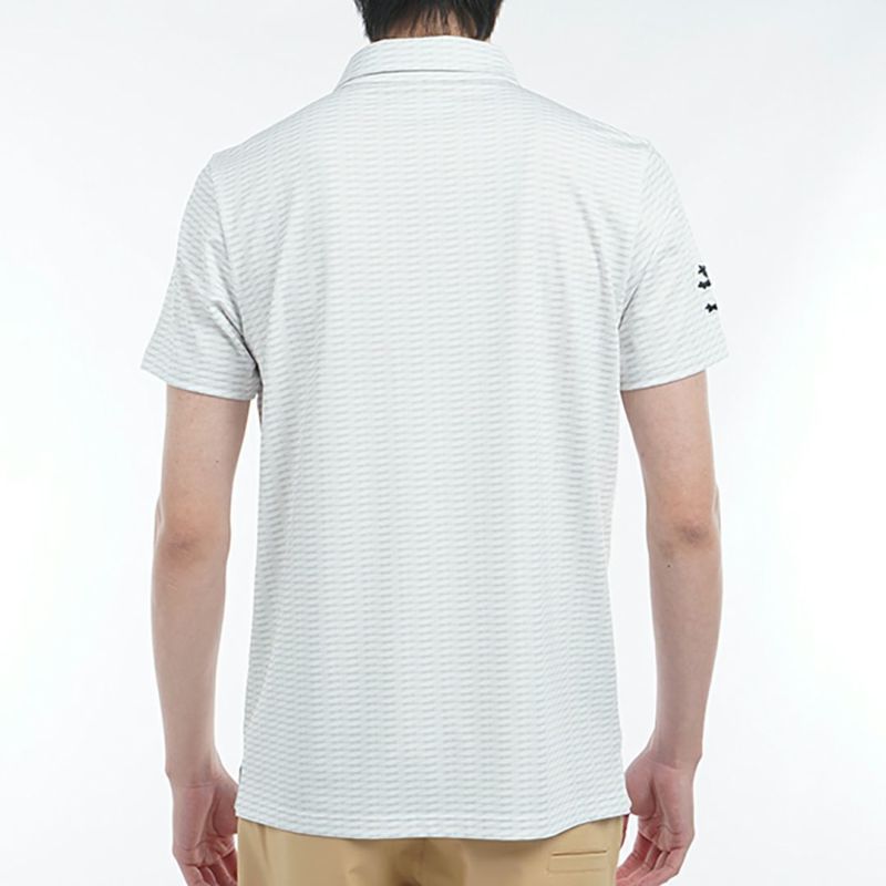 アドミラル ゴルフ Admiral GOLF メンズ メンズ 小紋柄 プリントシャツ ADMA515 詳細8