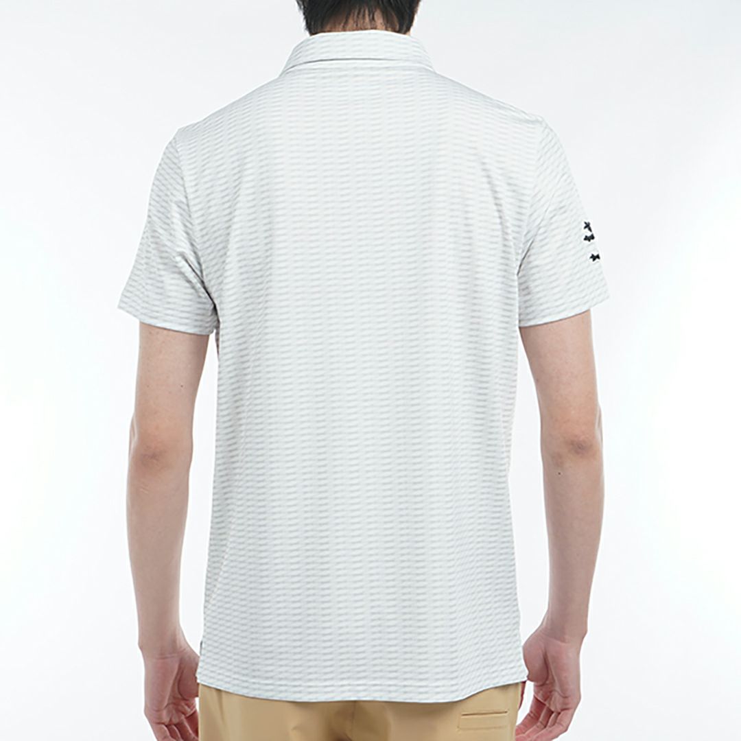 アドミラル ゴルフ Admiral GOLF メンズ メンズ 小紋柄 プリントシャツ ADMA515 詳細8