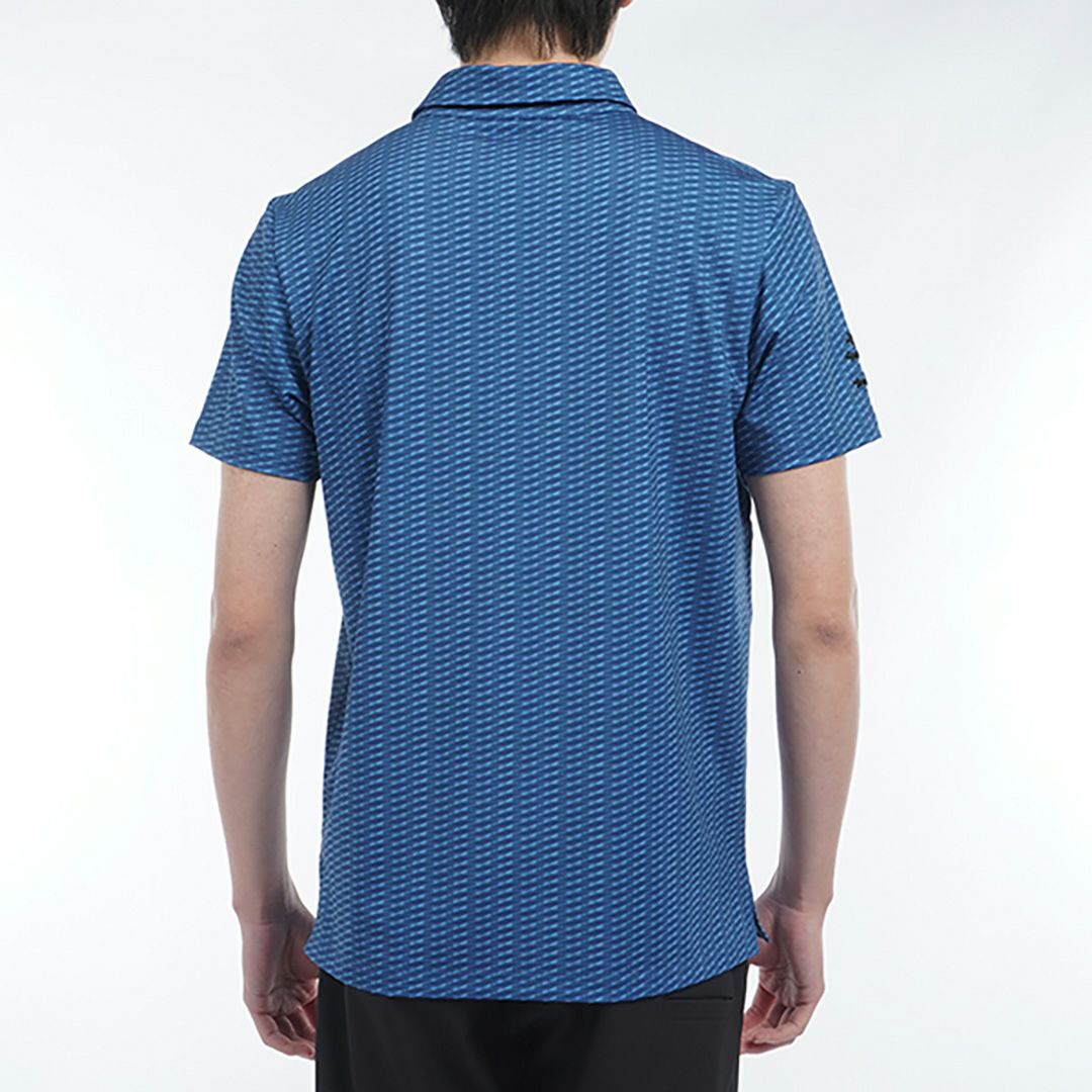 アドミラル ゴルフ Admiral GOLF メンズ メンズ 小紋柄 プリントシャツ ADMA515 詳細12