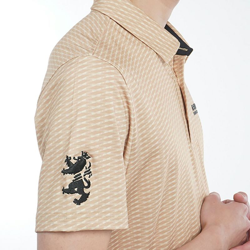 アドミラル ゴルフ Admiral GOLF メンズ メンズ 小紋柄 プリントシャツ ADMA515 詳細15