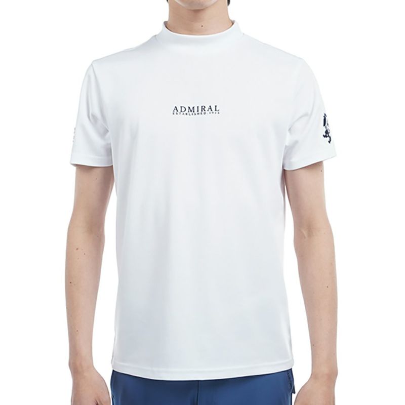 アドミラル ゴルフ Admiral GOLF メンズ メンズ フラッグ モックネックシャツ ADMA516 詳細2