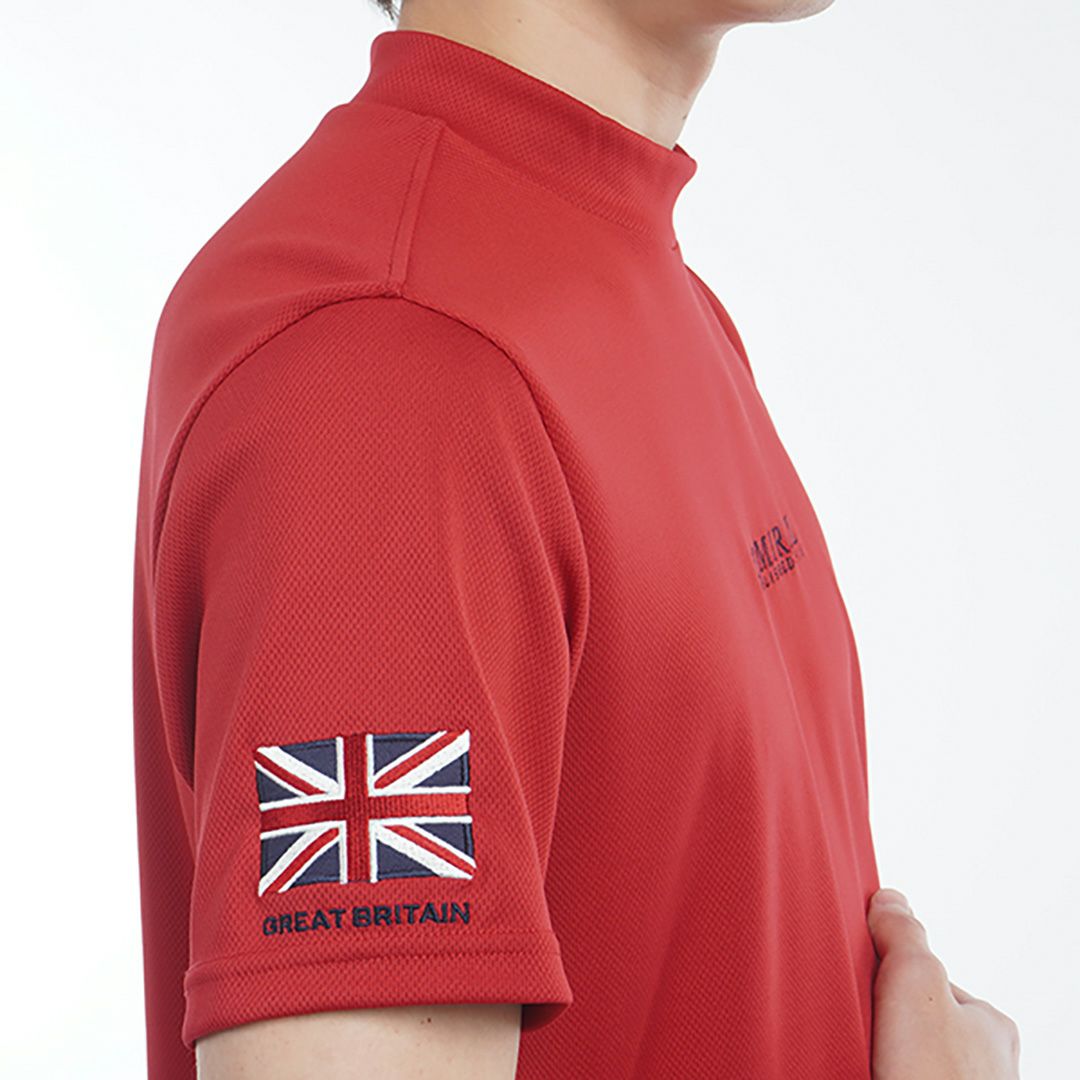 アドミラル ゴルフ Admiral GOLF メンズ メンズ フラッグ モックネックシャツ ADMA516 詳細19