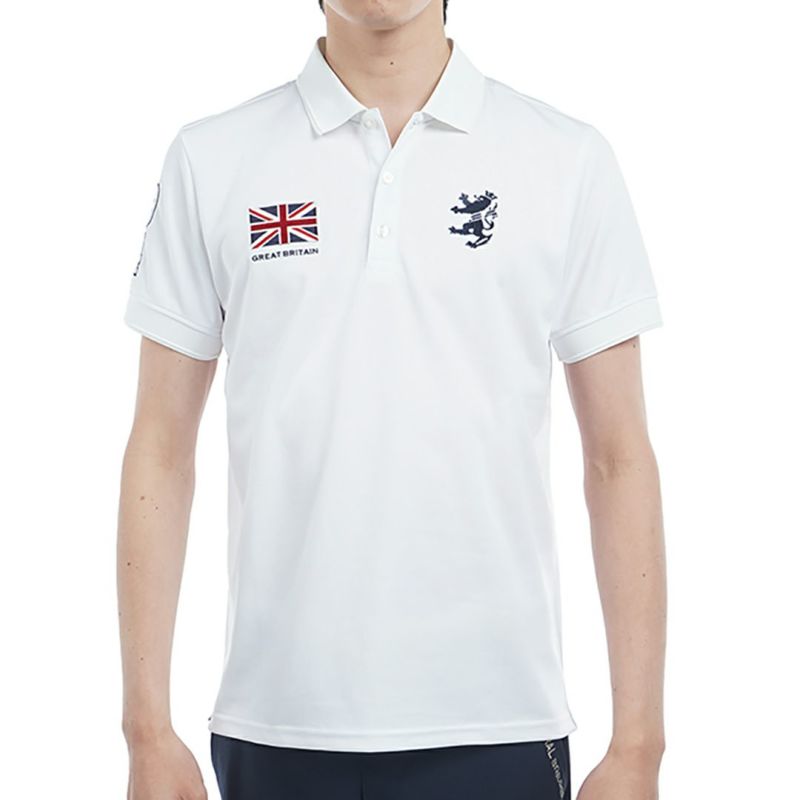 アドミラル ゴルフ Admiral GOLF メンズ メンズ フラッグポロシャツ ADMA517 詳細2