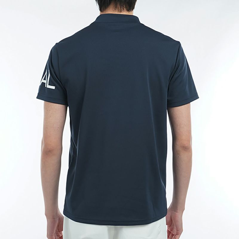 アドミラル ゴルフ Admiral GOLF メンズ メンズ カラタッチ ビッグロゴモックネックシャツ ADMA518 詳細7