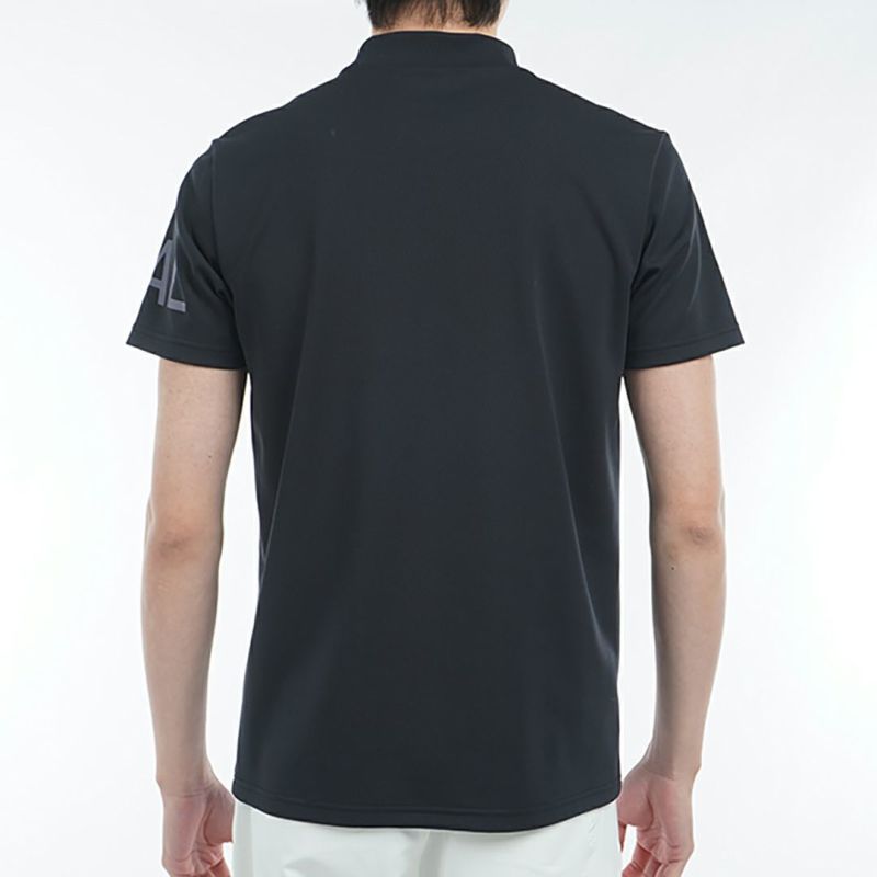 アドミラル ゴルフ Admiral GOLF メンズ メンズ カラタッチ ビッグロゴモックネックシャツ ADMA518 詳細11