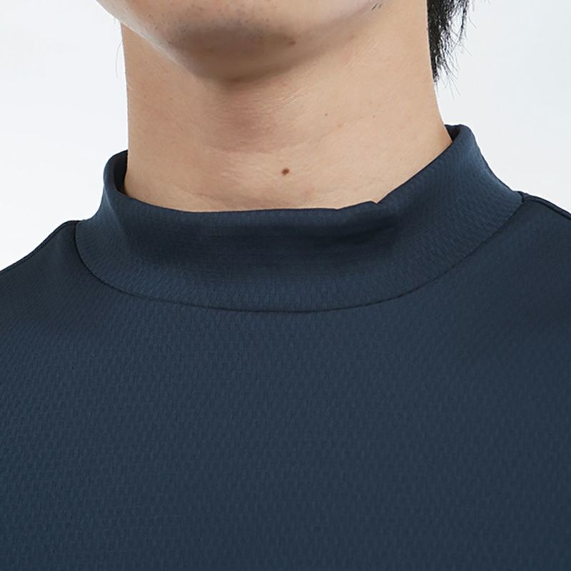 アドミラル ゴルフ Admiral GOLF メンズ メンズ カラタッチ ビッグロゴモックネックシャツ ADMA518 詳細20