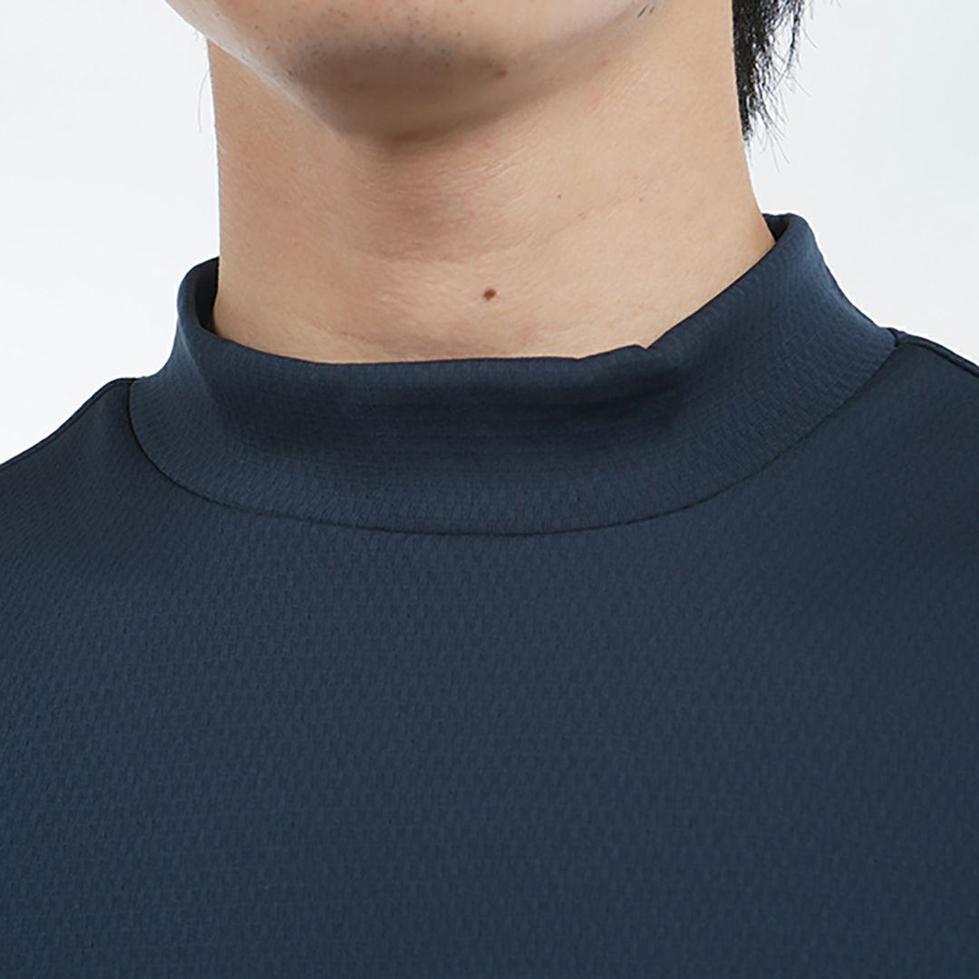 アドミラル ゴルフ Admiral GOLF メンズ メンズ カラタッチ ビッグロゴモックネックシャツ ADMA518 詳細20