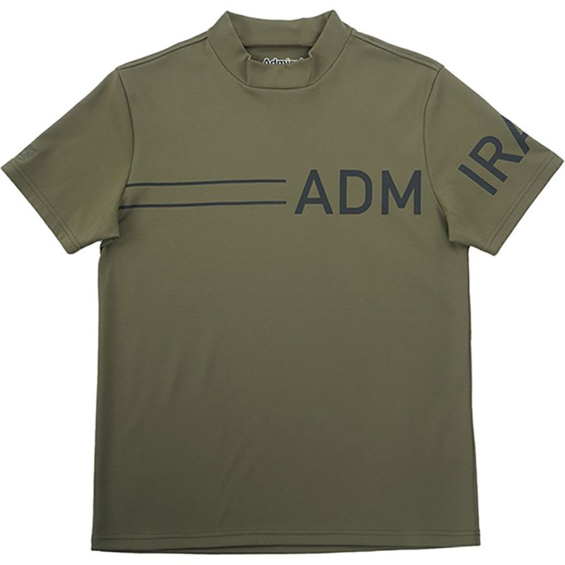 アドミラル ゴルフ Admiral GOLF メンズ メンズ カラタッチ ビッグロゴモックネックシャツ ADMA518 詳細23