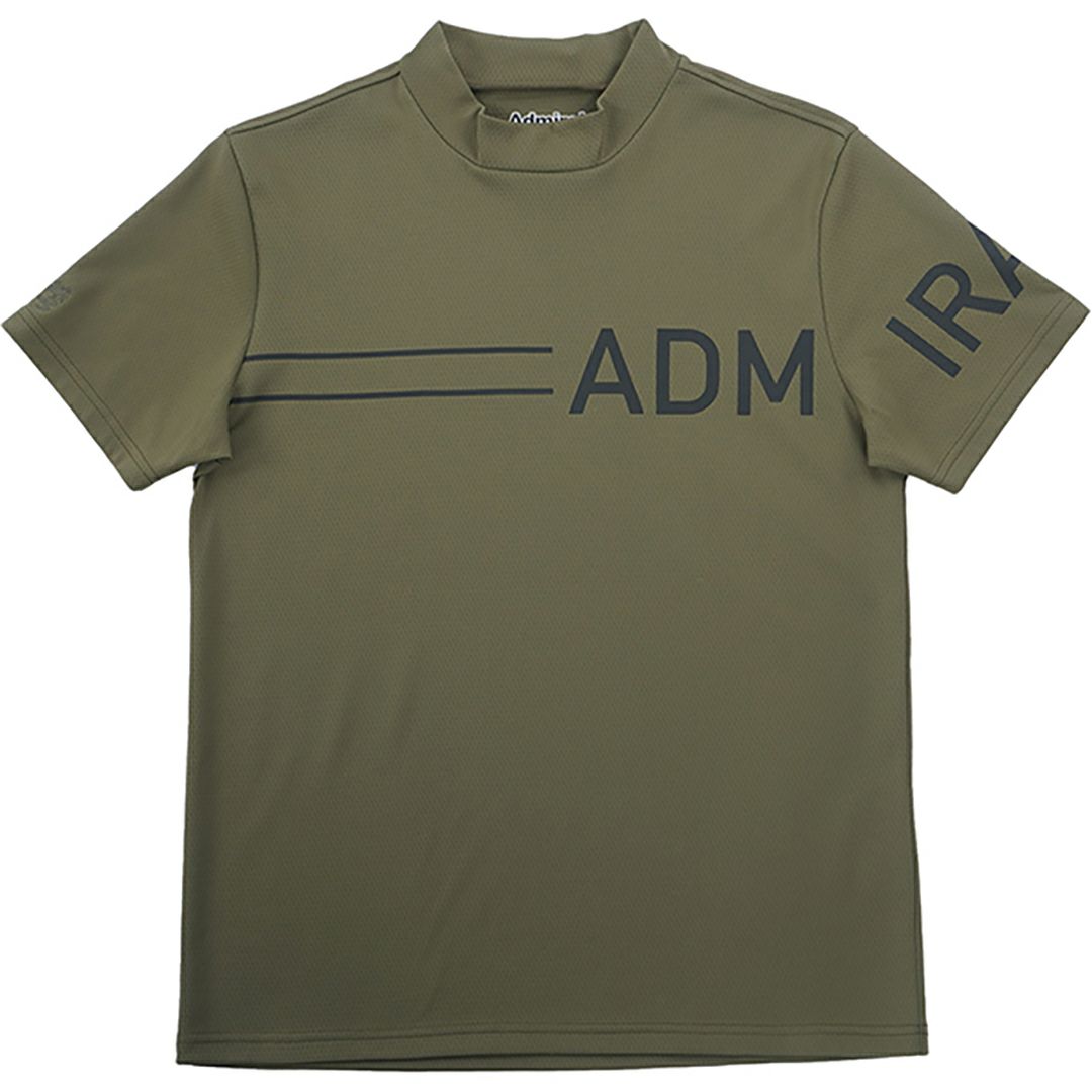 アドミラル ゴルフ Admiral GOLF メンズ メンズ カラタッチ ビッグロゴモックネックシャツ ADMA518 詳細23