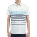 アドミラル ゴルフ Admiral GOLF メンズ メンズ グラデーションボーダー プリントシャツ ADMA519 詳細2