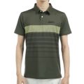 アドミラル ゴルフ Admiral GOLF メンズ メンズ グラデーションボーダー プリントシャツ ADMA519 詳細3