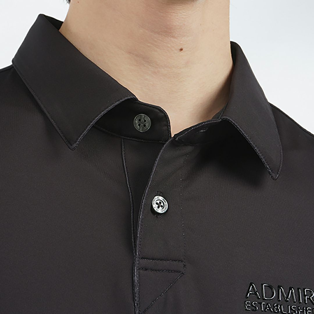 アドミラル ゴルフ Admiral GOLF メンズ メンズ グラデーションボーダー プリントシャツ ADMA519 詳細13