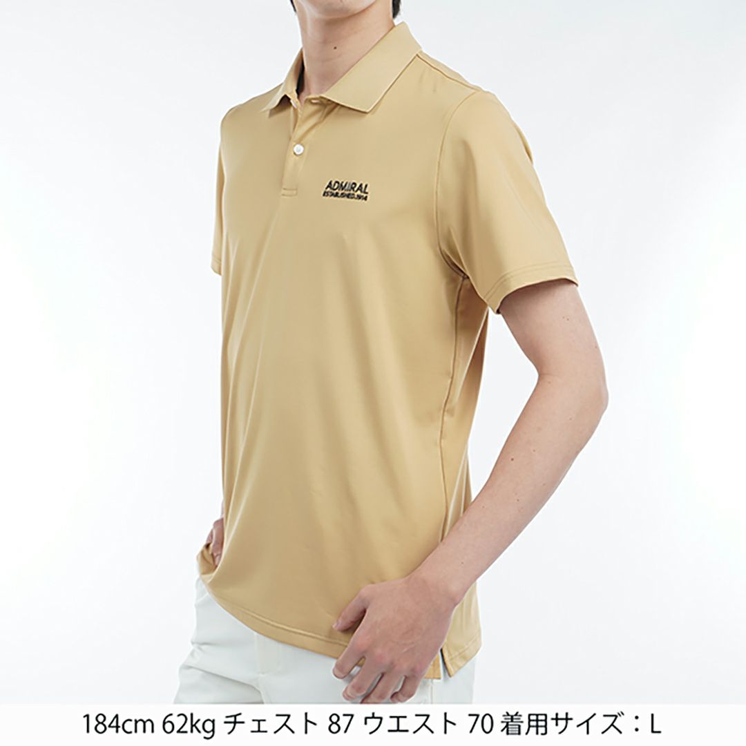 アドミラル ゴルフ Admiral GOLF メンズ メンズ パフォーマンス ポロシャツ ADMA520 詳細5