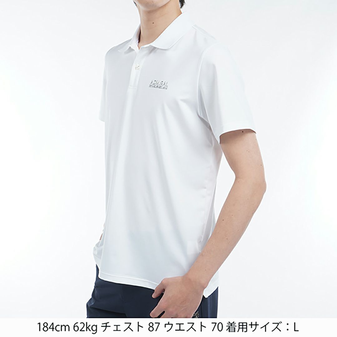 アドミラル ゴルフ Admiral GOLF メンズ メンズ パフォーマンス ポロシャツ ADMA520 詳細7