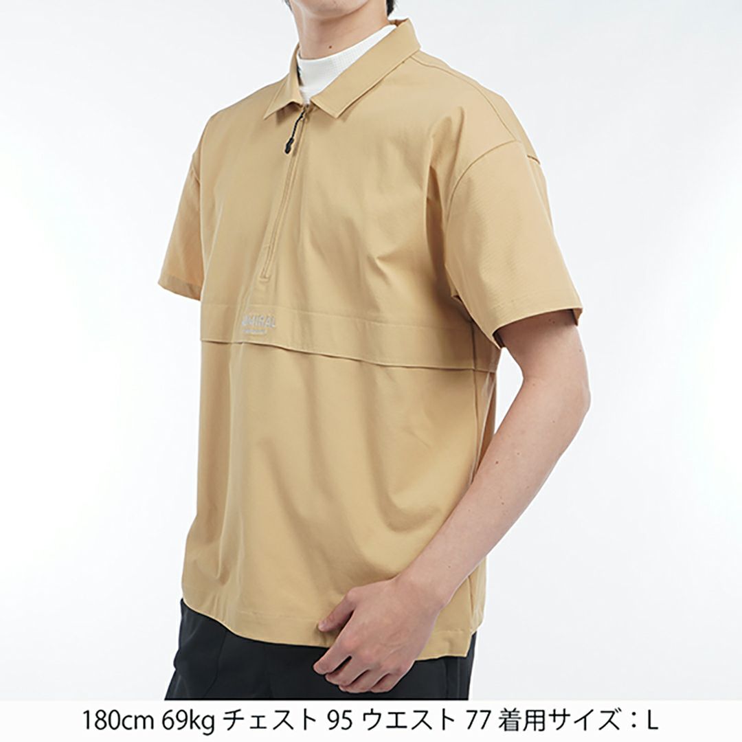 アドミラル ゴルフ Admiral GOLF メンズ メンズ ウィンドシャツ ADMA523 詳細4