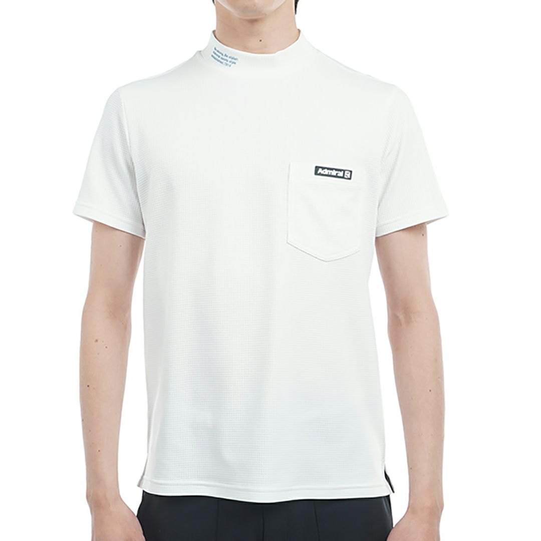 30％OFF】[アドミラル ゴルフ]メンズ 接触冷感 サークルロゴ モック