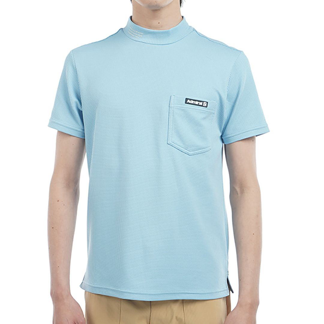 30％OFF】[アドミラル ゴルフ]メンズ 接触冷感 サークルロゴ モック