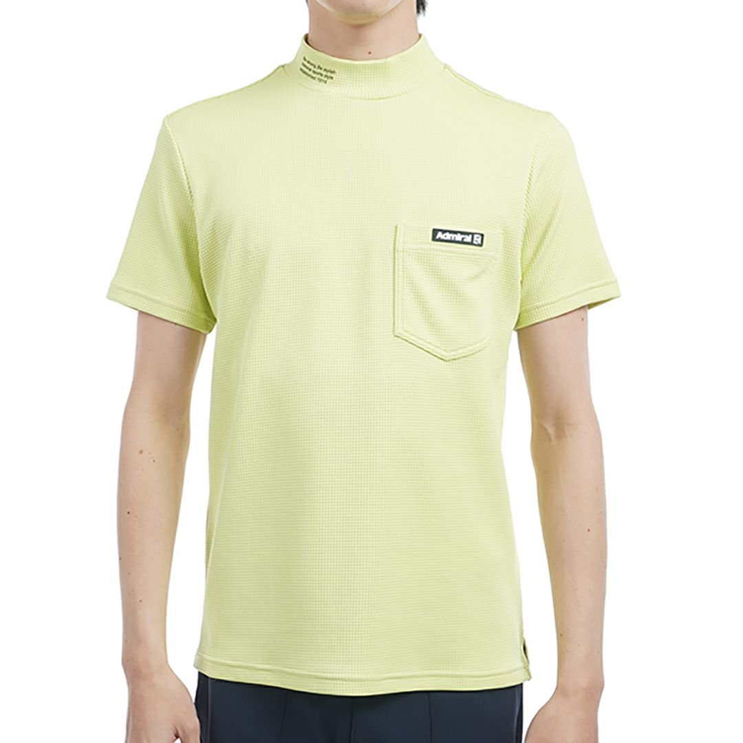 30％OFF】[アドミラル ゴルフ]メンズ 接触冷感 サークルロゴ モック