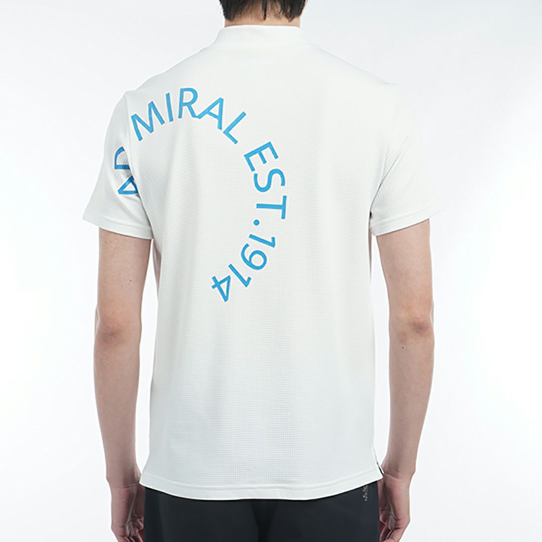 アドミラル ゴルフ Admiral GOLF メンズ メンズ 接触冷感 サークルロゴ モックネックシャツ ADMA525 詳細6