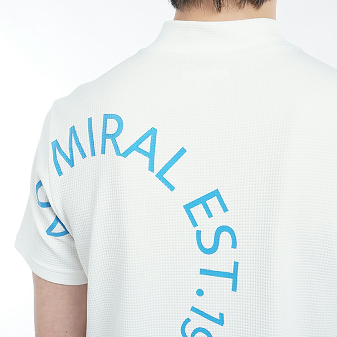 アドミラル ゴルフ Admiral GOLF メンズ メンズ 接触冷感 サークルロゴ モックネックシャツ ADMA525 詳細16