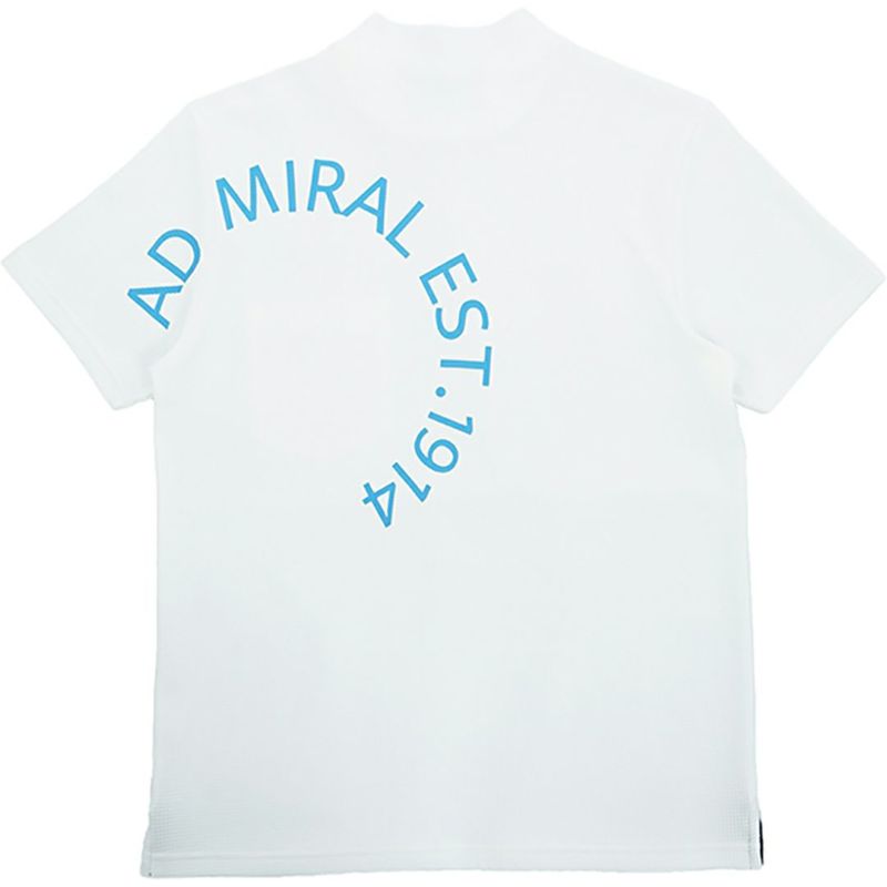 アドミラル ゴルフ Admiral GOLF メンズ メンズ 接触冷感 サークルロゴ モックネックシャツ ADMA525 詳細19