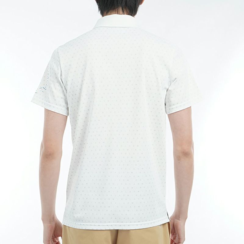 アドミラル ゴルフ Admiral GOLF メンズ メンズ モノグラムプリント スパッシーポロシャツ ADMA526 詳細7