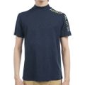 アドミラル ゴルフ Admiral GOLF メンズ メンズ 接触冷感 ジオメタリックロゴ モックネックシャツ ADMA527 詳細4