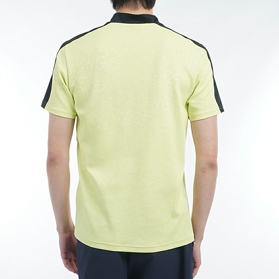 アドミラル ゴルフ Admiral GOLF メンズ メンズ 接触冷感 ジオメタリックロゴ モックネックシャツ ADMA527 詳細6