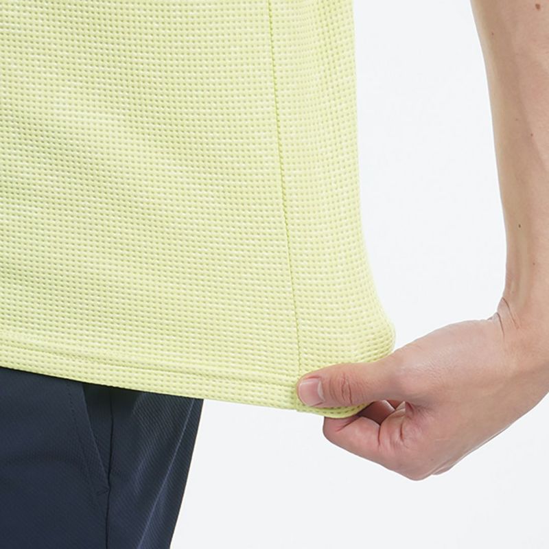 アドミラル ゴルフ Admiral GOLF メンズ メンズ 接触冷感 ジオメタリックロゴ モックネックシャツ ADMA527 詳細15