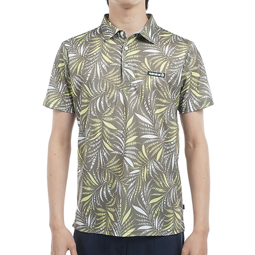 アドミラル ゴルフ Admiral GOLF メンズ メンズ リゾートプリント シャツ ADMA529 詳細1