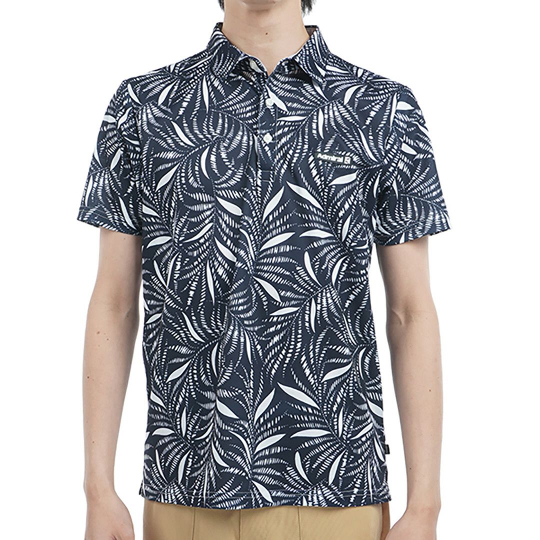 アドミラル ゴルフ Admiral GOLF メンズ メンズ リゾートプリント シャツ ADMA529 詳細3