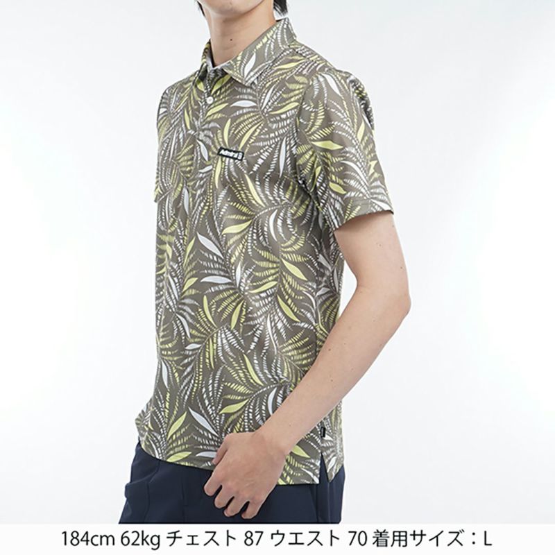 アドミラル ゴルフ Admiral GOLF メンズ メンズ リゾートプリント シャツ ADMA529 詳細5