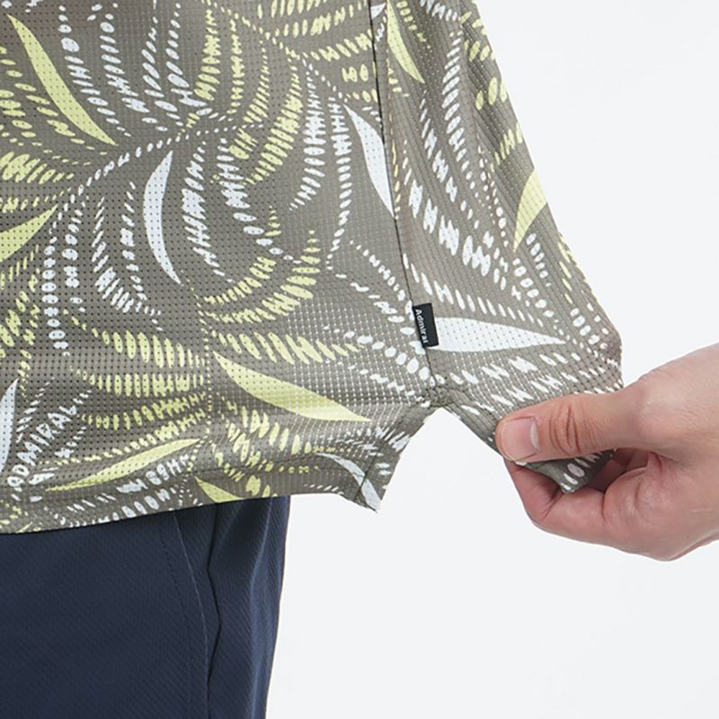 アドミラル ゴルフ Admiral GOLF メンズ メンズ リゾートプリント シャツ ADMA529 詳細15