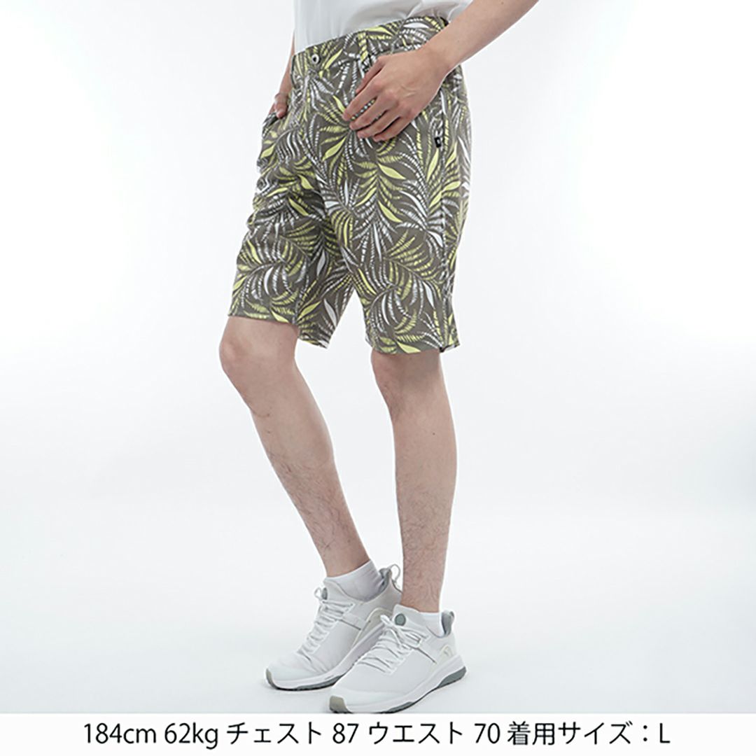 アドミラル ゴルフ Admiral GOLF メンズ メンズ リゾートプリント ショートパンツ ADMA530 詳細5