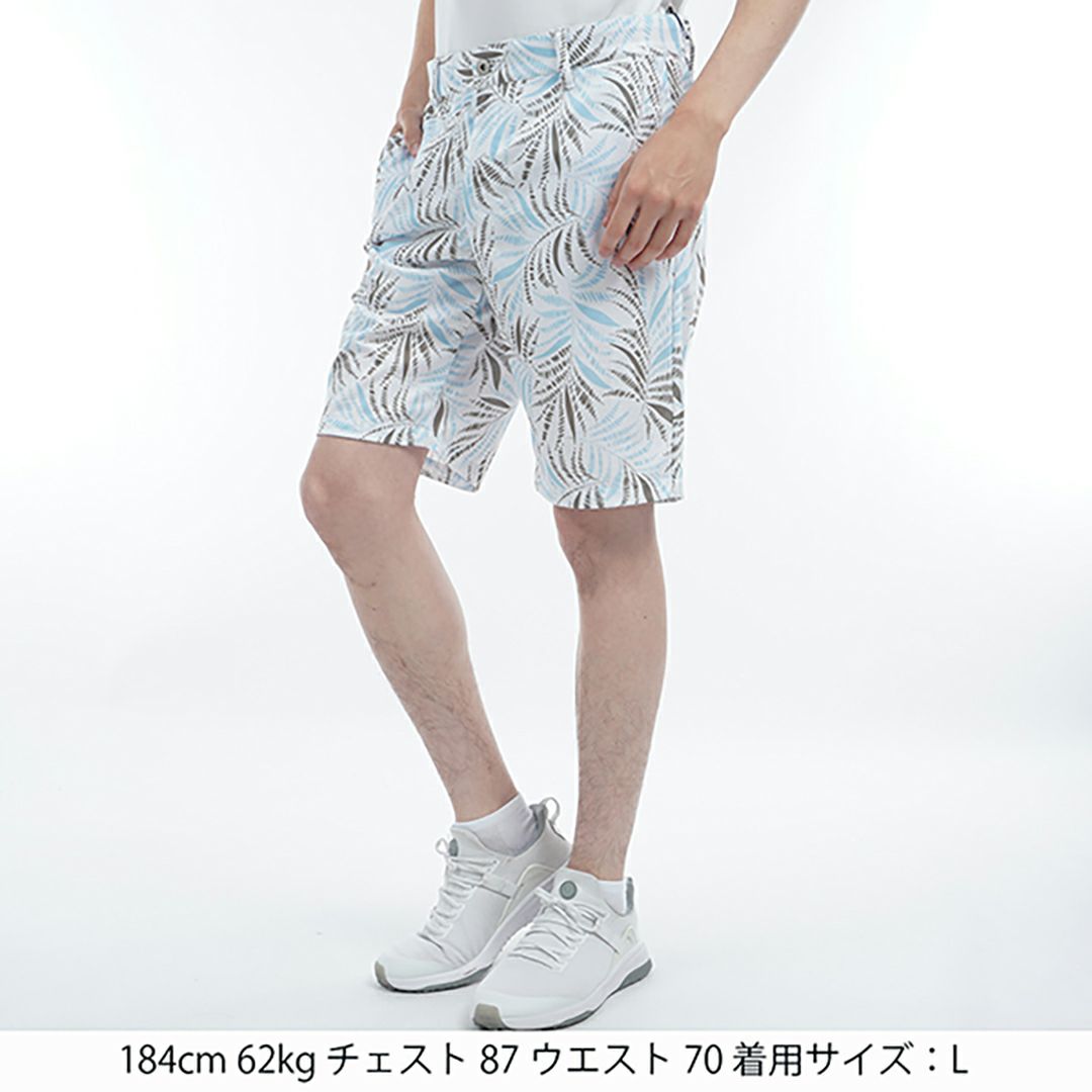 アドミラル ゴルフ Admiral GOLF メンズ メンズ リゾートプリント ショートパンツ ADMA530 詳細7