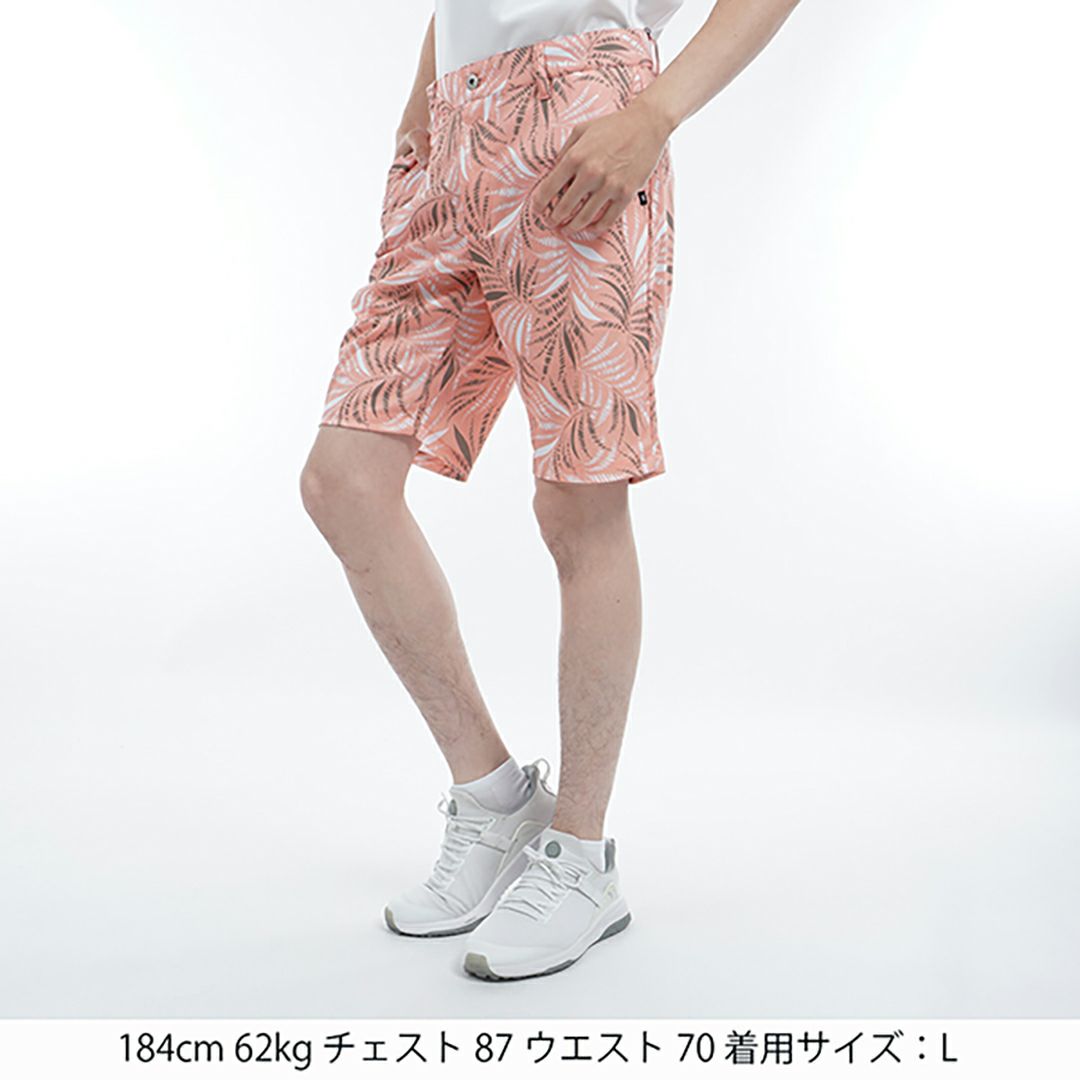 アドミラル ゴルフ Admiral GOLF メンズ メンズ リゾートプリント ショートパンツ ADMA530 詳細11