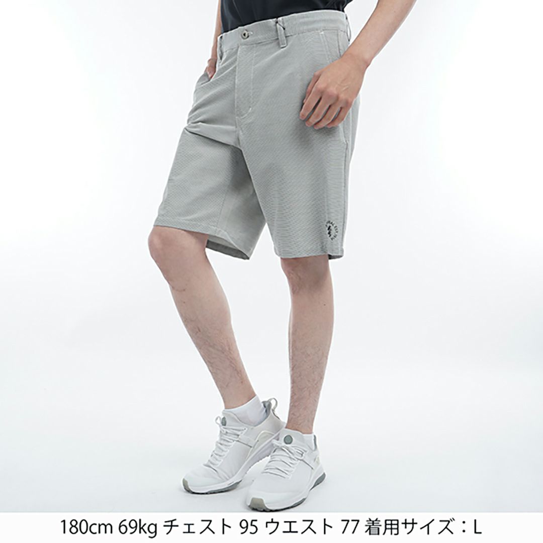 アドミラル ゴルフ Admiral GOLF メンズ メンズ コードレーン ボーダーショートパンツ ADMA532 詳細4