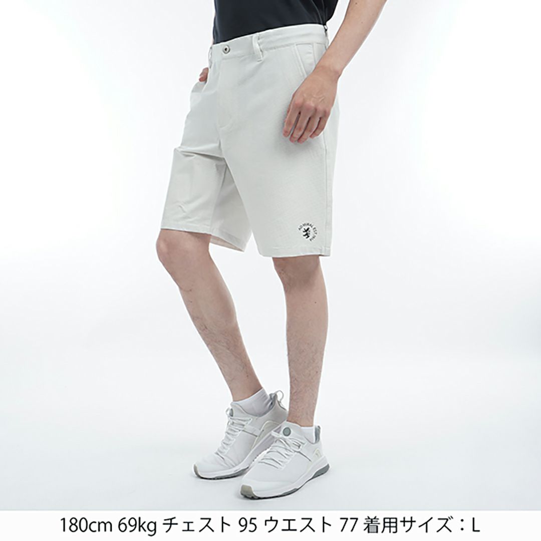 アドミラル ゴルフ Admiral GOLF メンズ メンズ コードレーン ボーダーショートパンツ ADMA532 詳細6