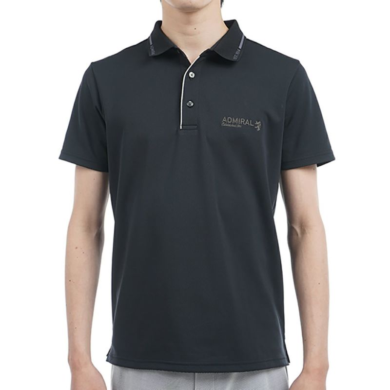 アドミラル ゴルフ Admiral GOLF メンズ メンズ カラタッチ 台襟付きポロシャツ ADMA533 詳細3