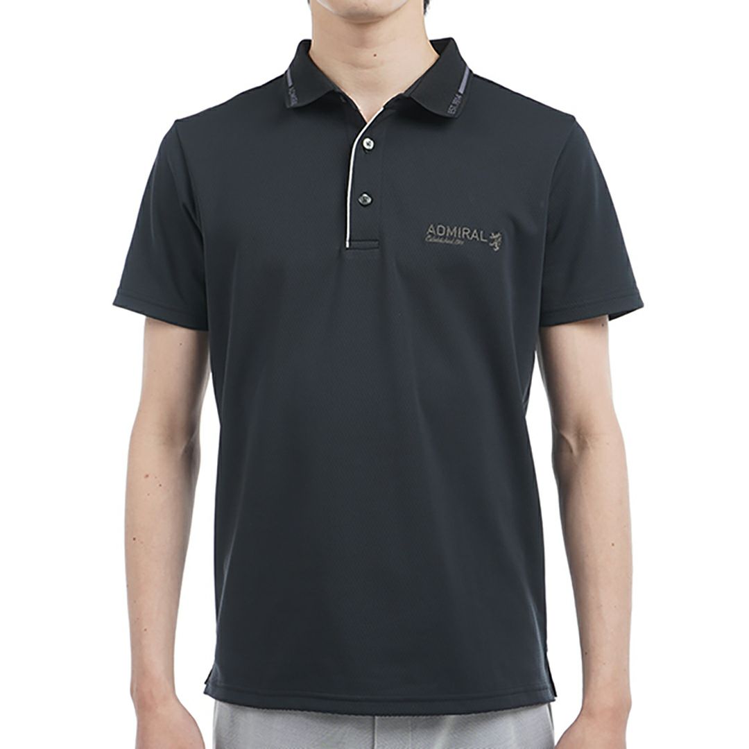 アドミラル ゴルフ Admiral GOLF メンズ メンズ カラタッチ 台襟付きポロシャツ ADMA533 詳細3