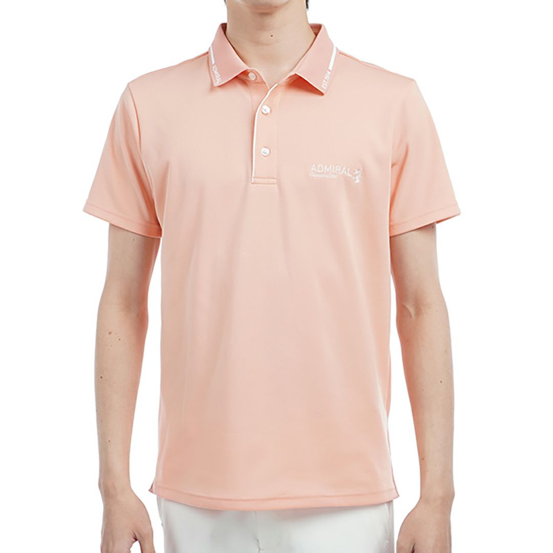 アドミラル ゴルフ Admiral GOLF メンズ メンズ カラタッチ 台襟付きポロシャツ ADMA533 詳細5