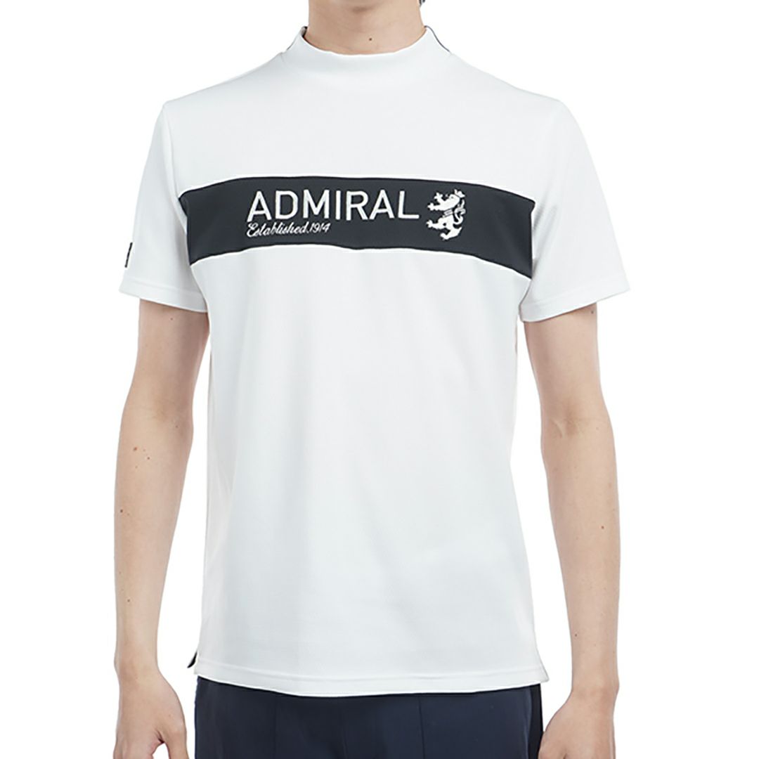 アドミラル ゴルフ Admiral GOLF メンズ メンズ カラタッチ モックネックシャツ ADMA534 詳細2