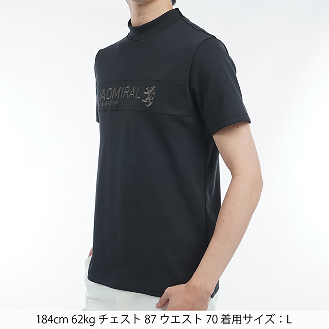 アドミラル ゴルフ Admiral GOLF メンズ メンズ カラタッチ モックネックシャツ ADMA534 詳細12